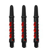 Harrows Carbon ST Shafts - Dart Stems - Black & Red Tweenie