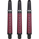 Shot Koi Carbon Dart Shafts - with Springs - Pakati Red