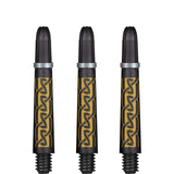Shot Koi Carbon Dart Shafts - with Springs - Pakati Gold Tweenie