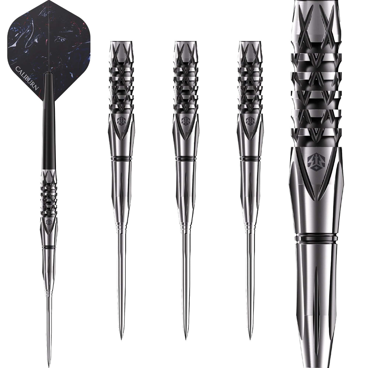 Caliburn Sword Darts - Steel Tip - 95% Tungsten - S2