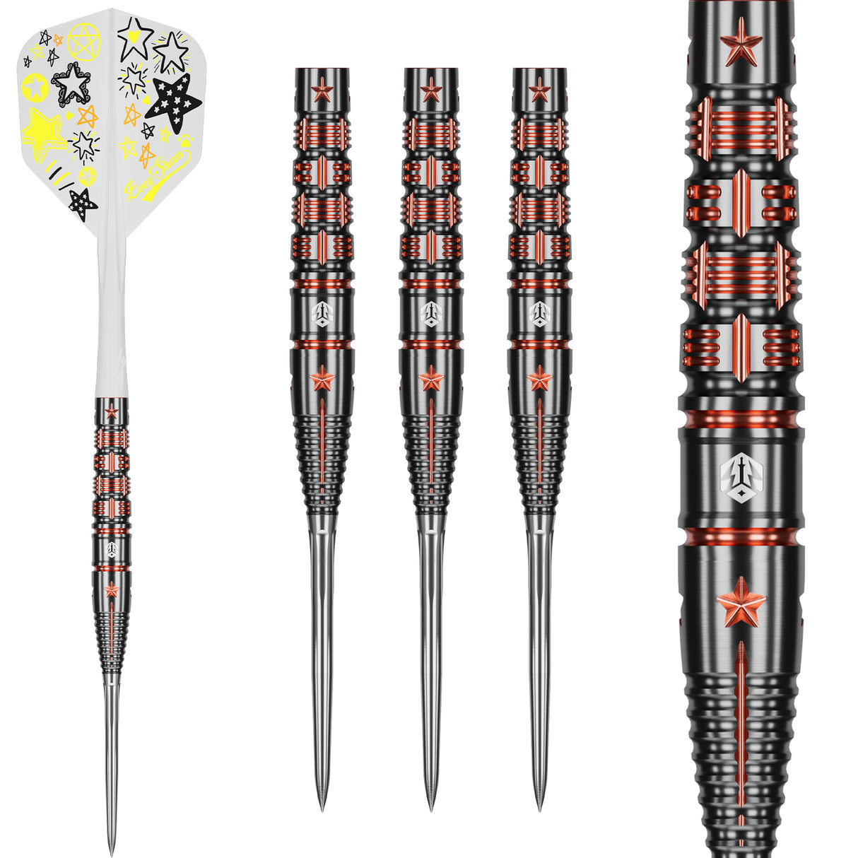 Caliburn Players Darts - Stahlspitze - 90% Tungsten - Boeysham