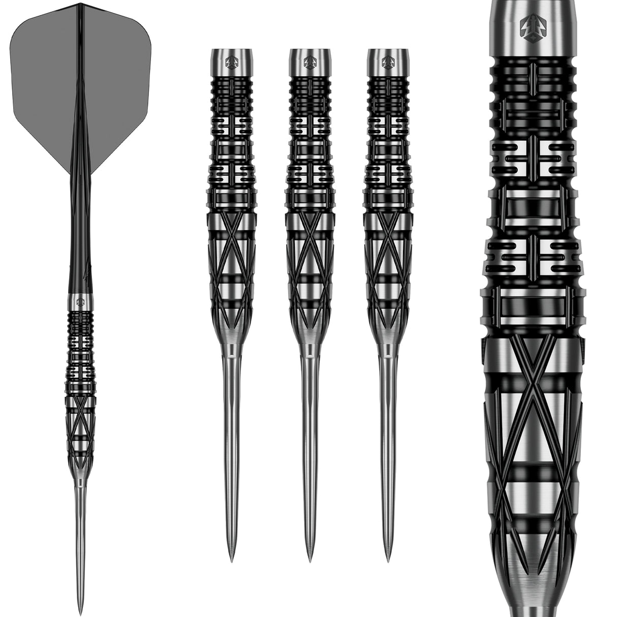Caliburn Players Darts - Stahlspitze - 90% Tungsten - Obsidian: Naikun