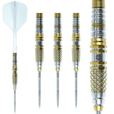 Caliburn Player Darts - Steel Tip - 90% Wolfram - Gold Spear