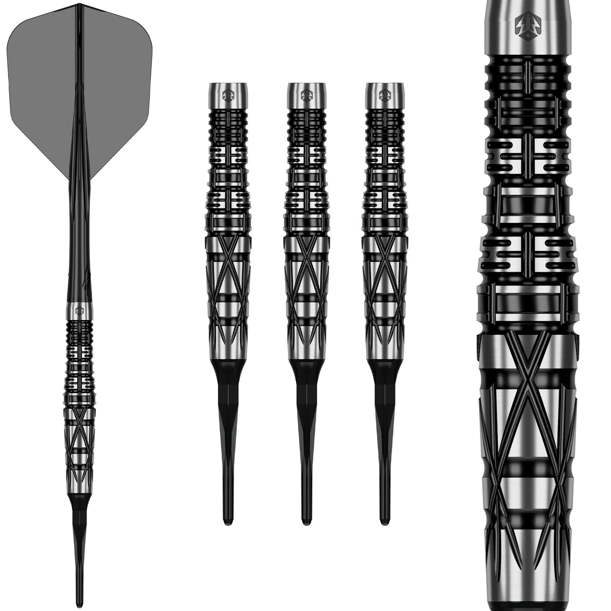Caliburn Players Darts - Welche Spitze - 90% Tungsten - Obsidian: Naikun