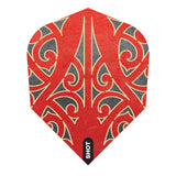 Shot Warrior Dart Flights - 100 Mikron - Standard Nr6 - Taiaha