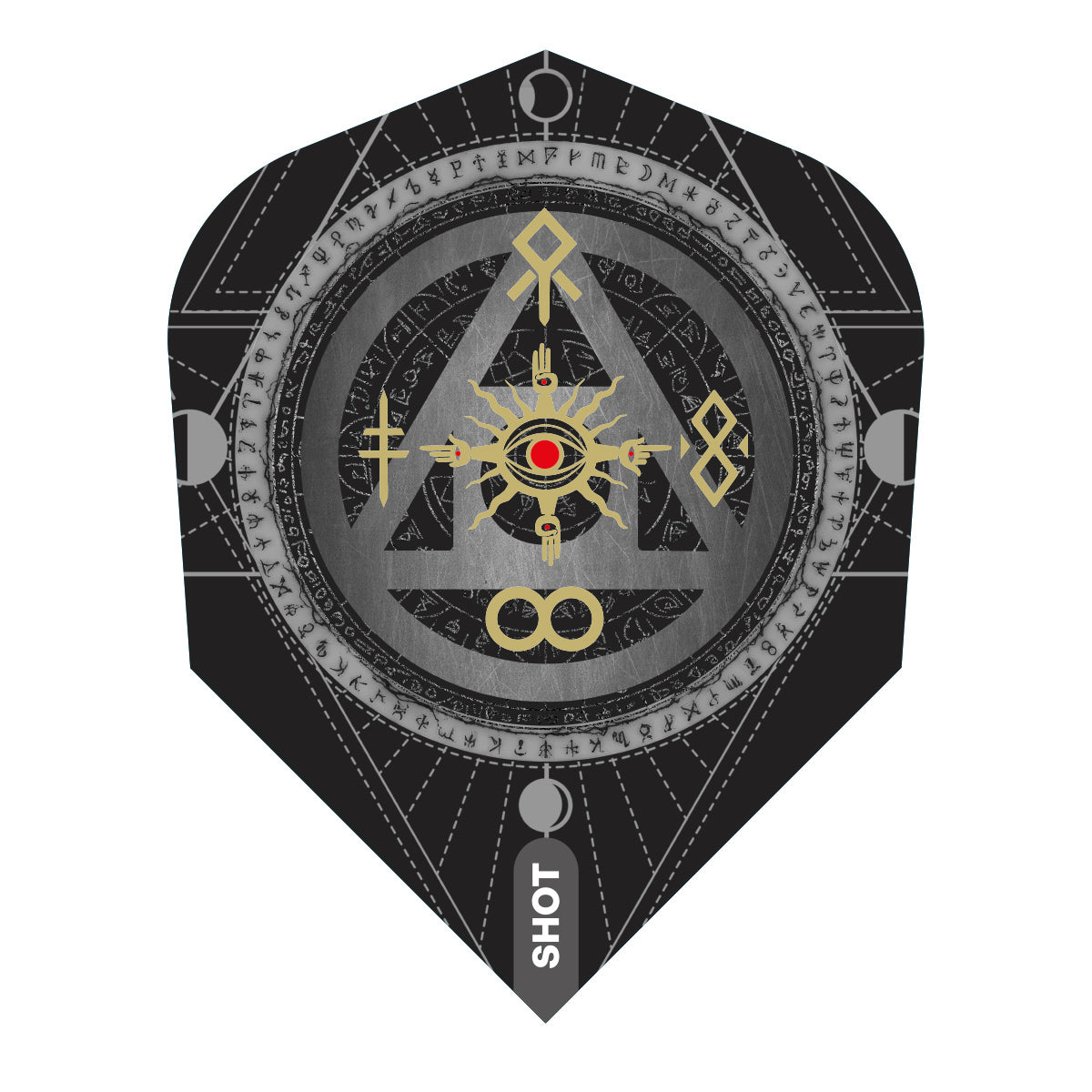 Shot Alchemy Dart Flights - 100 Mikron - Standard No6