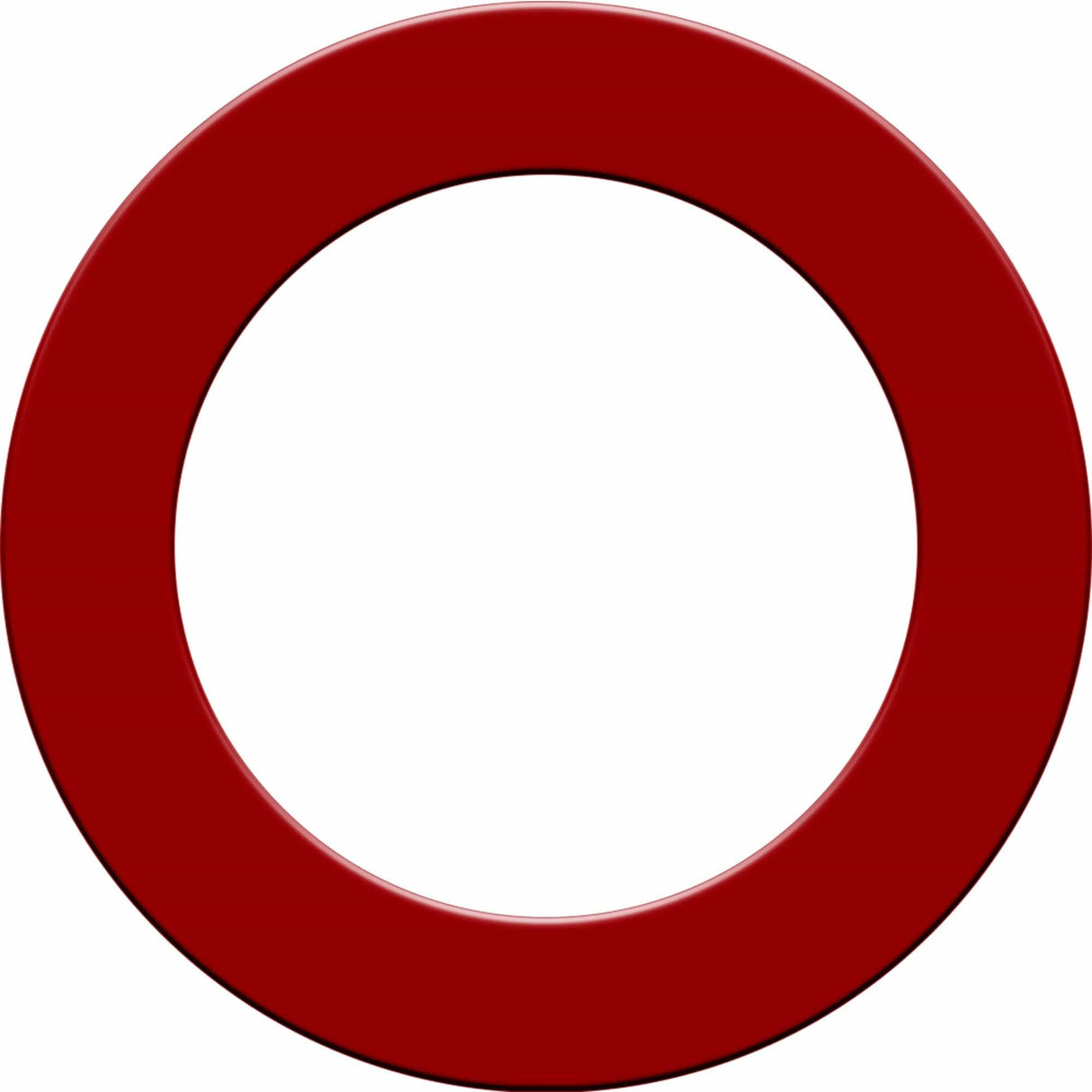 Designa Dartboard Surround - Pro - Heavy Duty - Plain Red