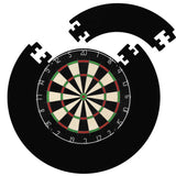 Designa Dartboard Surround - Jigsaw - Lightweight - Plain Black