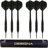 Dartboard Set: Mission Samurai II Dartboard + Pro Surround + Throwline + 6 Darts
