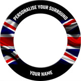 Designa Dartboard Surround - Design Collection - Heavy Duty - Union Jack 2 PERS