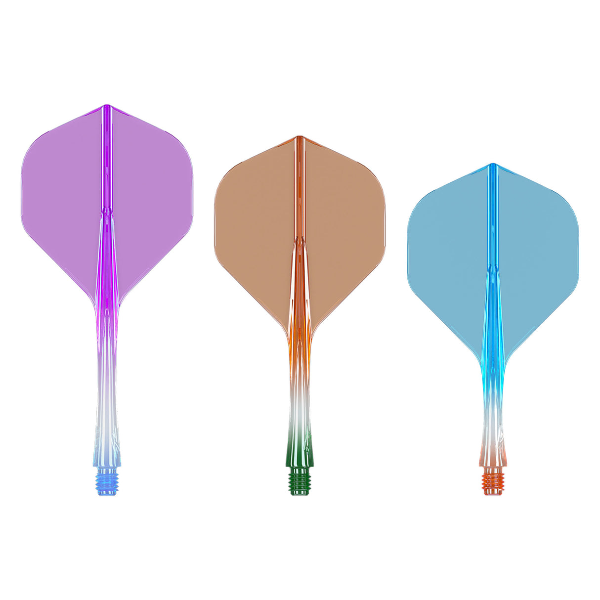 Caliburn SUP Flights - Formgepresste Flights & Schäfte - Standard No2 - Zwei Farben