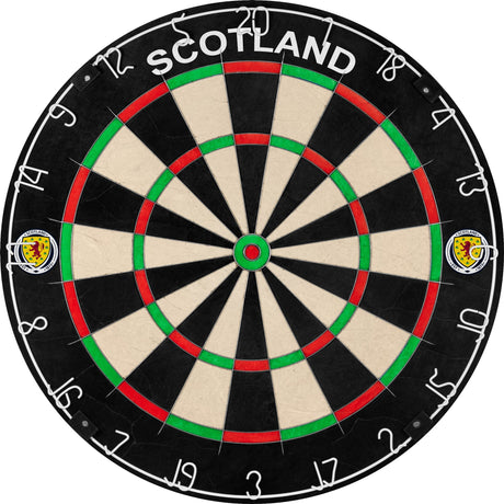 Scotland Football Dartboard - Professional Level - Official Licensed - Crest