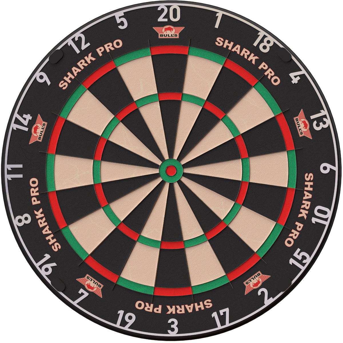 Bulls Shark Pro Dartscheibe – Advanced Competition Bristle Board