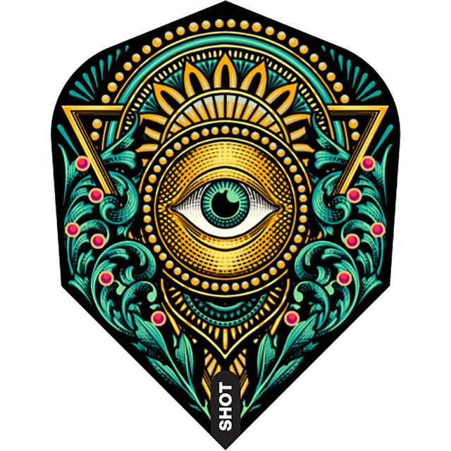 Shot Zen Dart Flights - 100 Micron - Std - No6 - Kensho