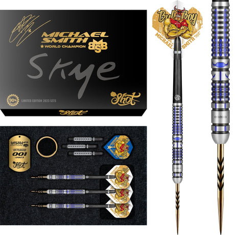 *Shot Michael Smith Darts - Limited Edition - Steel Tip - Skye 24g