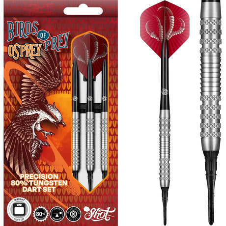 Shot Birds of Prey Darts - Soft Tip Tungsten - Osprey 18g