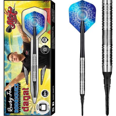 *Shot Rowby-John Rodriguez Darts - Soft Tip Tungsten - Dagat 18g