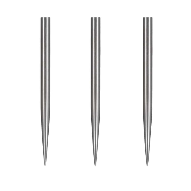 Shot Steel Tip Dart Points - Smooth - Silver