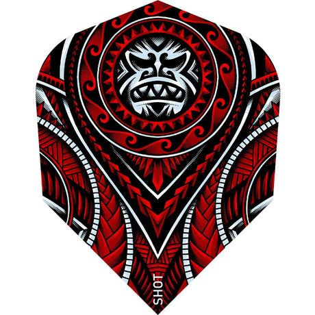 Shot Tribal Weapon Dart Flights - Std - No6 - Savage