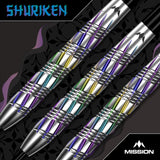 Mission Shuriken Darts - Stahlspitze - 90% Tungsten