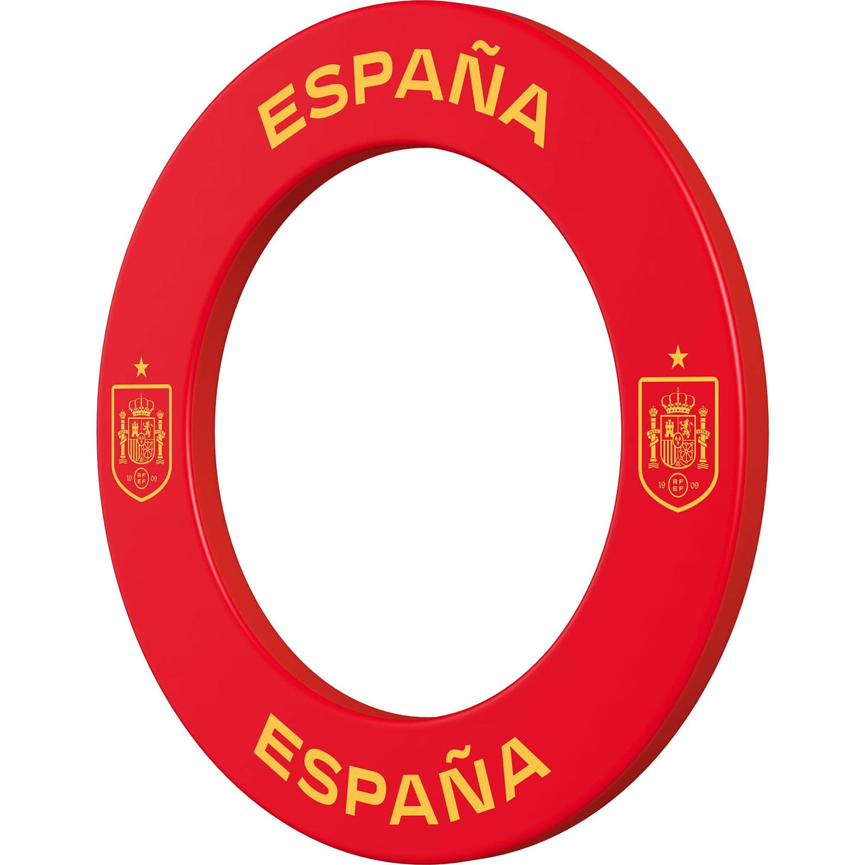 Espana Football Dartboard Surround - Official Licensed - S1 - Spain - Yellow Crest