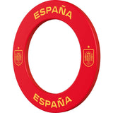 Espana Football Dartboard Surround - Official Licensed - S1 - Spain - Yellow Crest
