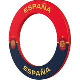 Espana Football Dartboard Surround - Official Licensed - S4 - Spain - Blue & Red