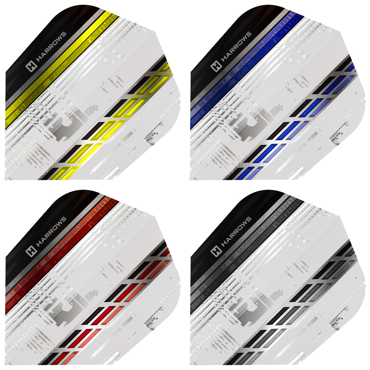 Harrows Silika Dart Flights - 5 Sets - Sportlich