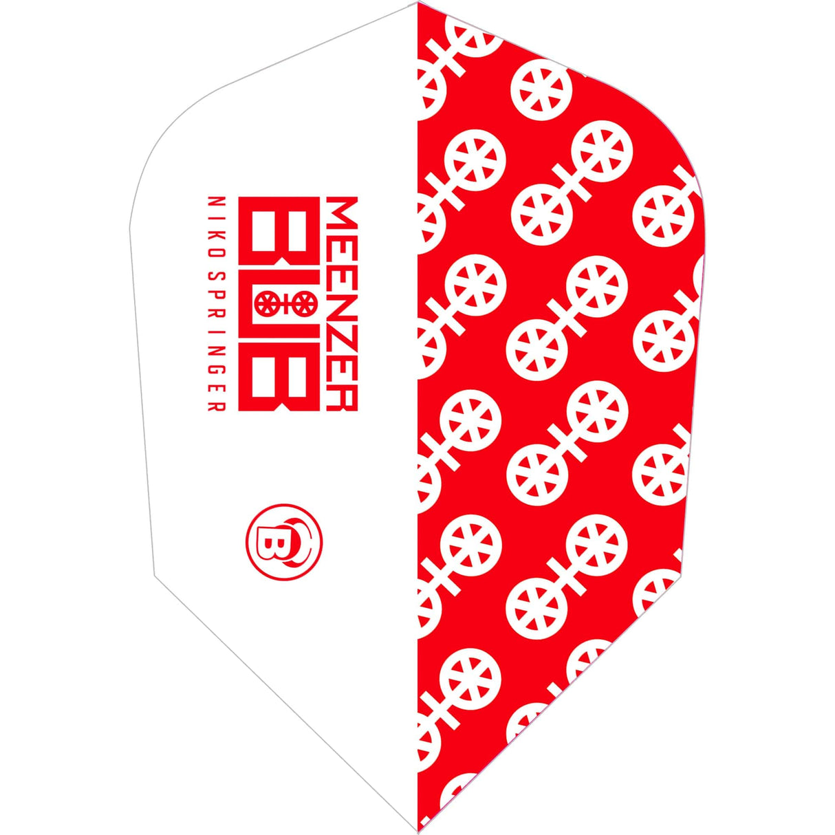 BULL'S Powerflite Dart Flights - 150 Mikron - Standard Nr6 - Niko Springer