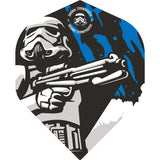 Original StormTrooper Dart Flights - Official Licensed - No2 - Std - Storm Trooper - Holding Gun