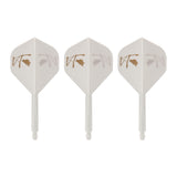 Condor AXE Dart Flights - Timothy Verbrugghe - Standard - Weiß