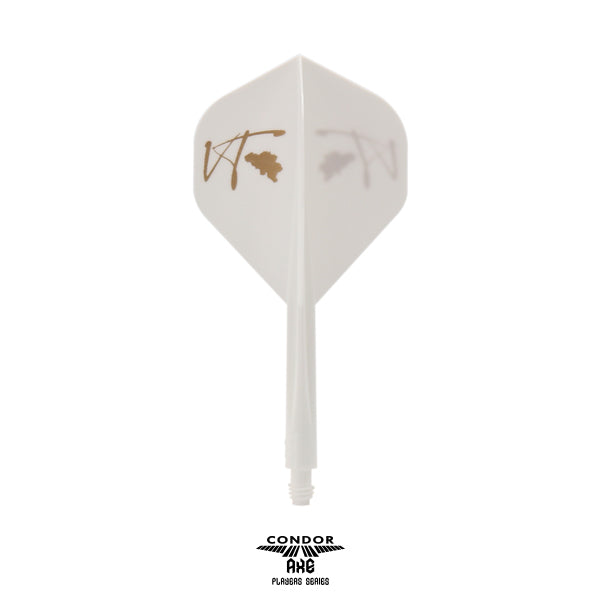 Condor AXE Dart Flights - Timothy Verbrugghe - Standard - Weiß