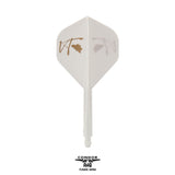 Condor AXE Dart Flights - Timothy Verbrugghe - Standard - Weiß