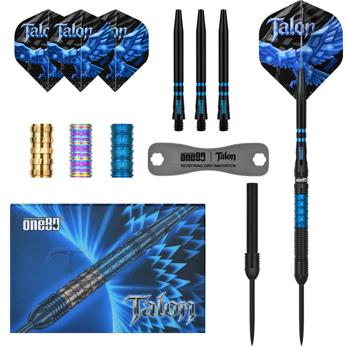One80 Talon Darts - Stahlspitze - 90% Tungsten