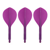 Condor AXE120 Dart Flights - Tropfenform - Lila