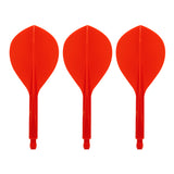 Condor AXE120 Dart Flights - Tropfenform - Rot