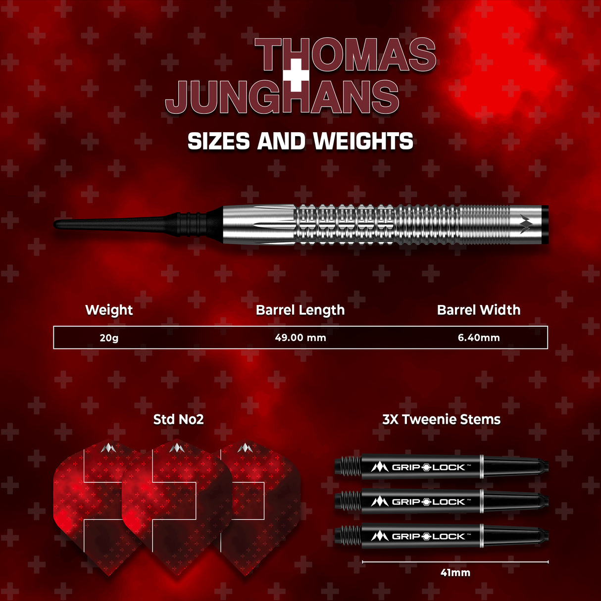 Mission Thomas Junghans Darts - Welche Spitze - 90% Tungsten