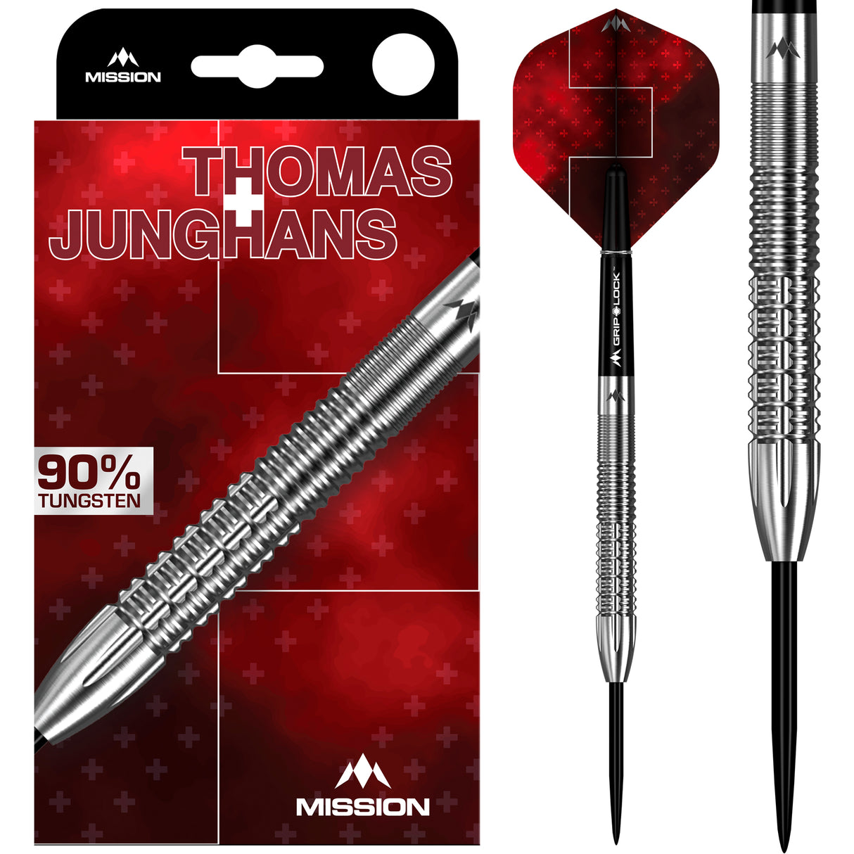 Mission Thomas Junghans Darts - Stahlspitze - 90% Tungsten