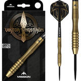 Mission Viktor Tingstrom Darts - Stahlspitze - 90% Tungsten - Gold