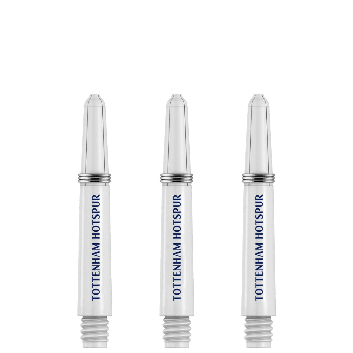 Tottenham Hotspur Nylon Shafts - Official Licensed - Dart Stems with Springs - White - Medium