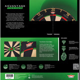 Bulls Advantage Gold Trainer Dartboard - Dünnere Doubles & Trebles