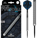 Mission Jack Tweddell Darts - Stahlspitze - 95% Tungsten - Silber