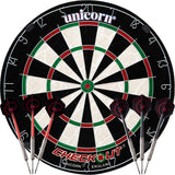 *Unicorn Checkout Dartboard - inkl. 2 Dart-Sets - Komplettes Starterset