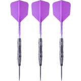 Cuesoul Engine V2 Darts - Steel Tip - 90% Tungsten - Hope Ring - Purple 22g