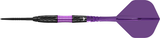 Mission Vector Darts - Stahlspitze - 95% Tungsten - Schwarz PVD & Lila Elektro