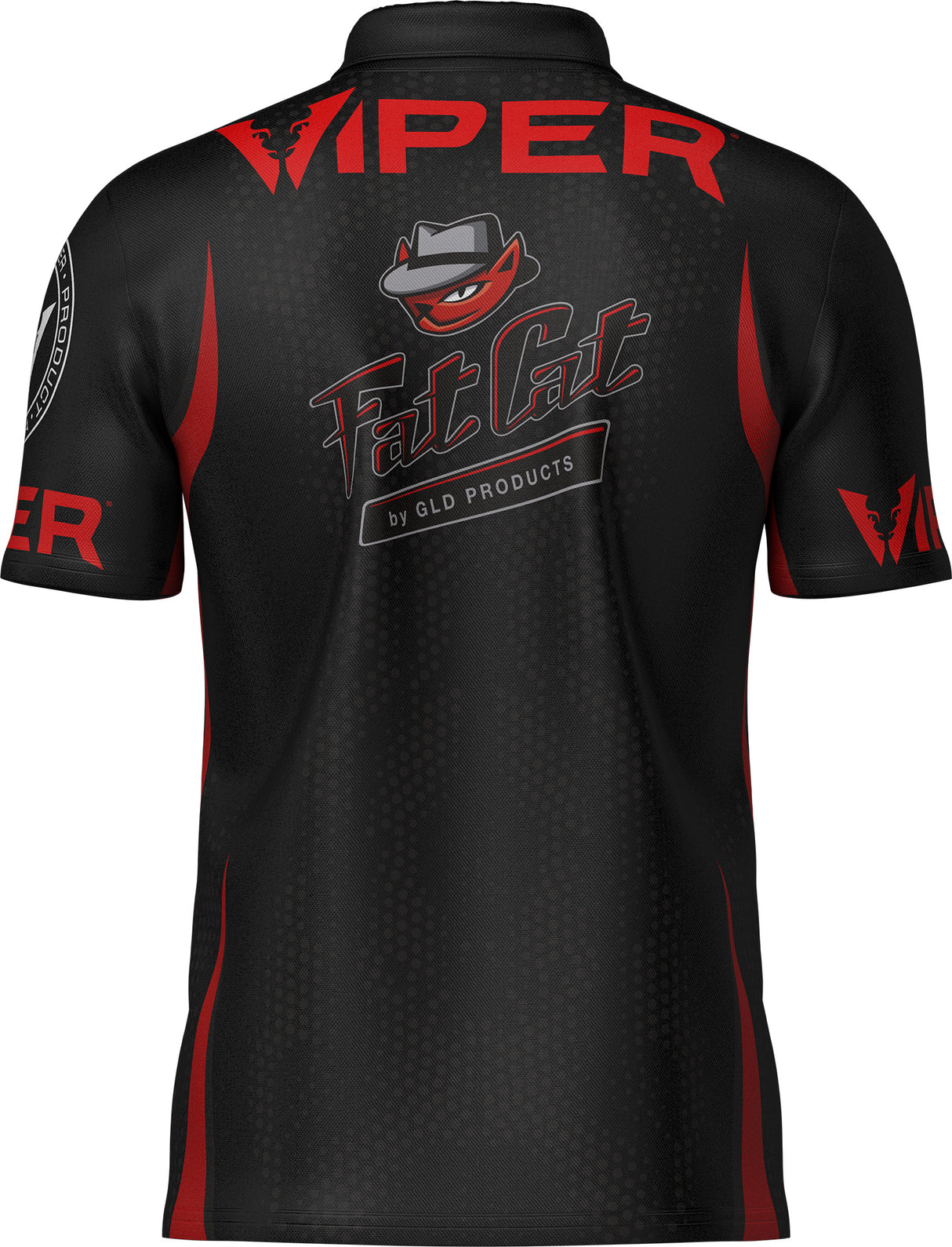 Viper Dart Shirt - Logo - Schwarz & Rot