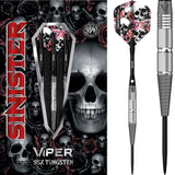 Viper Sinister Darts - Steel Tip - 95% - Sandblasted - S3 - Twin-Knurl 21g