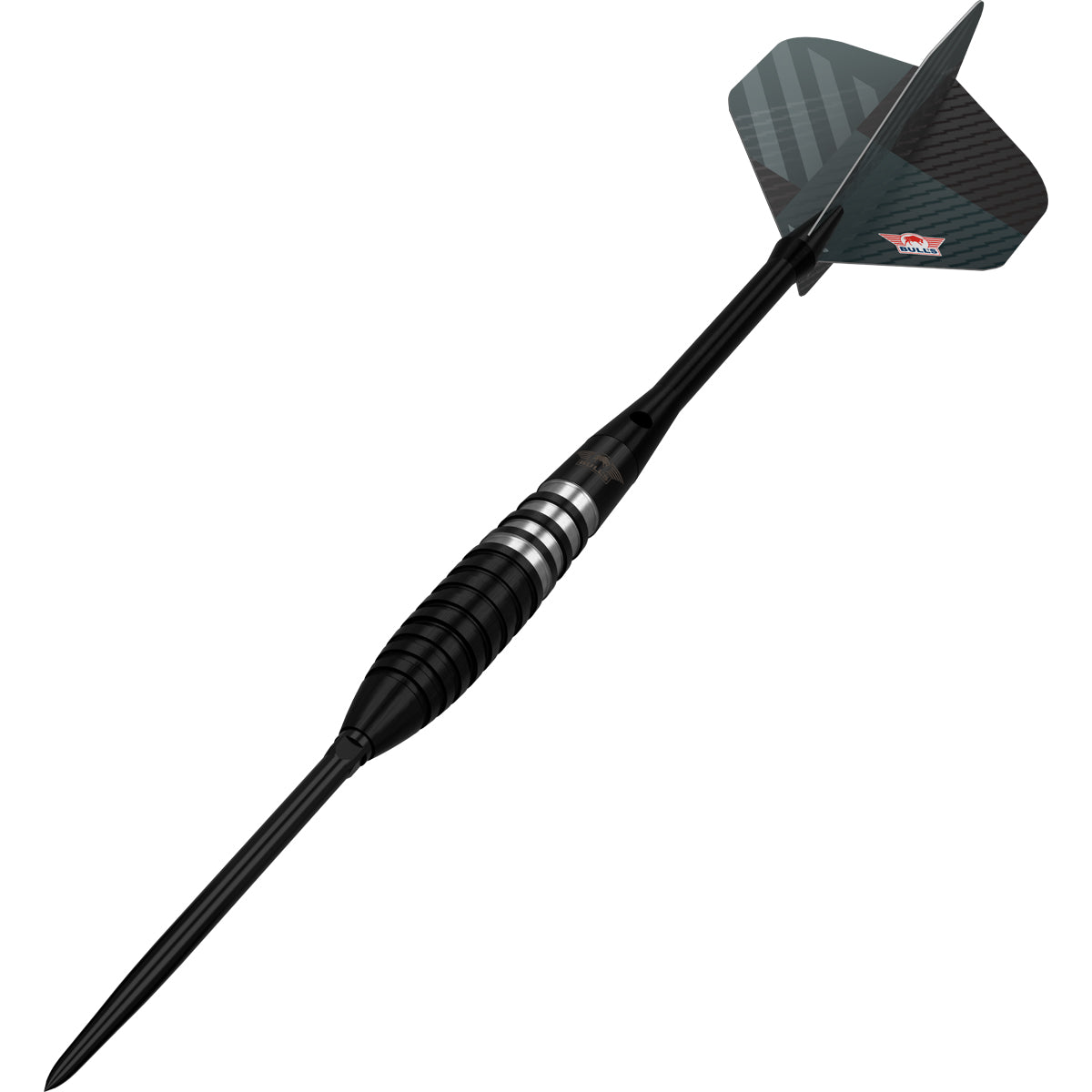 Bulls Volt CP Darts - Stahlspitze - 80% Tungsten - Schwarz