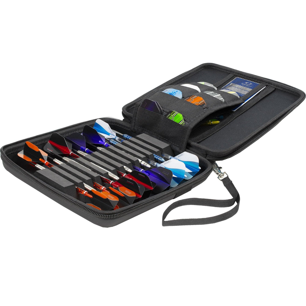 Harrows Blaze Pro 12 Dart Wallet - Darts Case - Strong