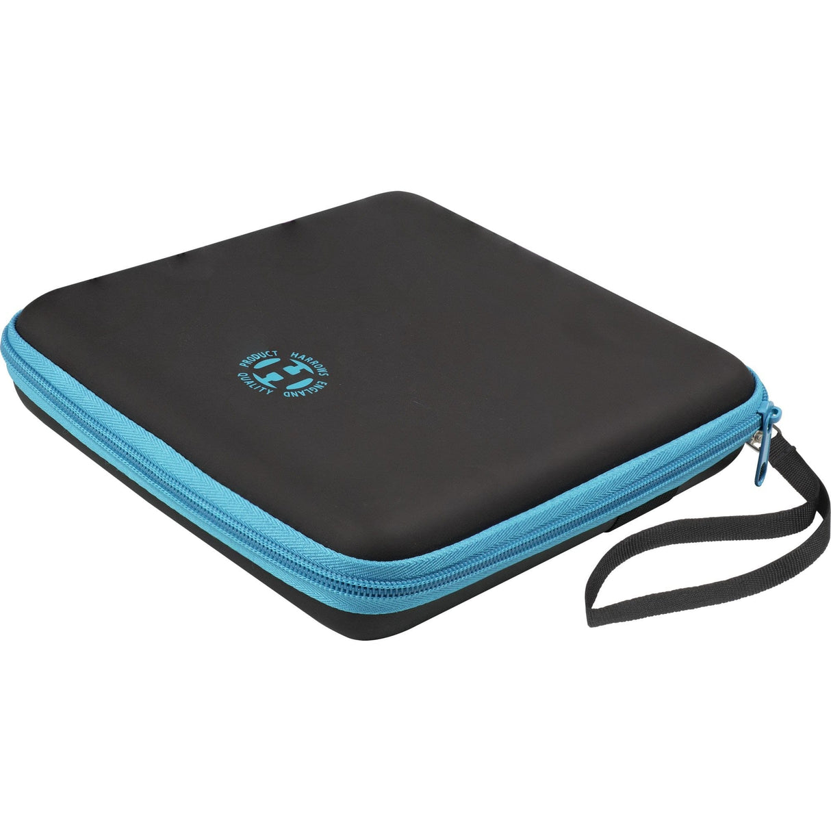 Harrows Blaze Pro 12 Dart Wallet - Darts Case - Strong Aqua Blue